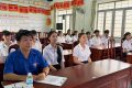 TRƯỜNG PTDTBT THCS PHAN BỘI CHÂU TỔ CHỨC LỄ KẾT NẠP ĐOÀN VIÊN MỚI CHO 24 HỌC SINH KHỐI 9