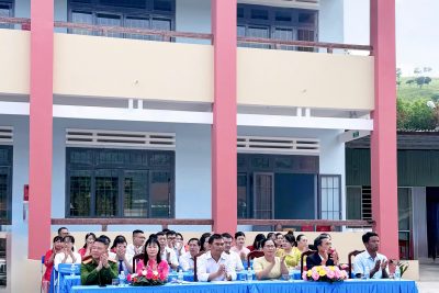 TƯNG BỪNG LỄ KHAI GIẢNG NĂM HỌC 2025 – 2026  TẠI TRƯỜNG PTDT BÁN TRÚ THCS PHAN BỘI CHÂU