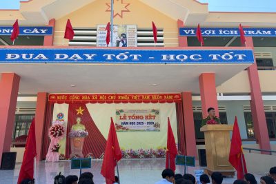 TRƯỜNG PTDTBT THCS PHAN BỘI CHÂU TỔ CHỨC LỄ TỔNG KẾT NĂM HỌC 2025 – 2026